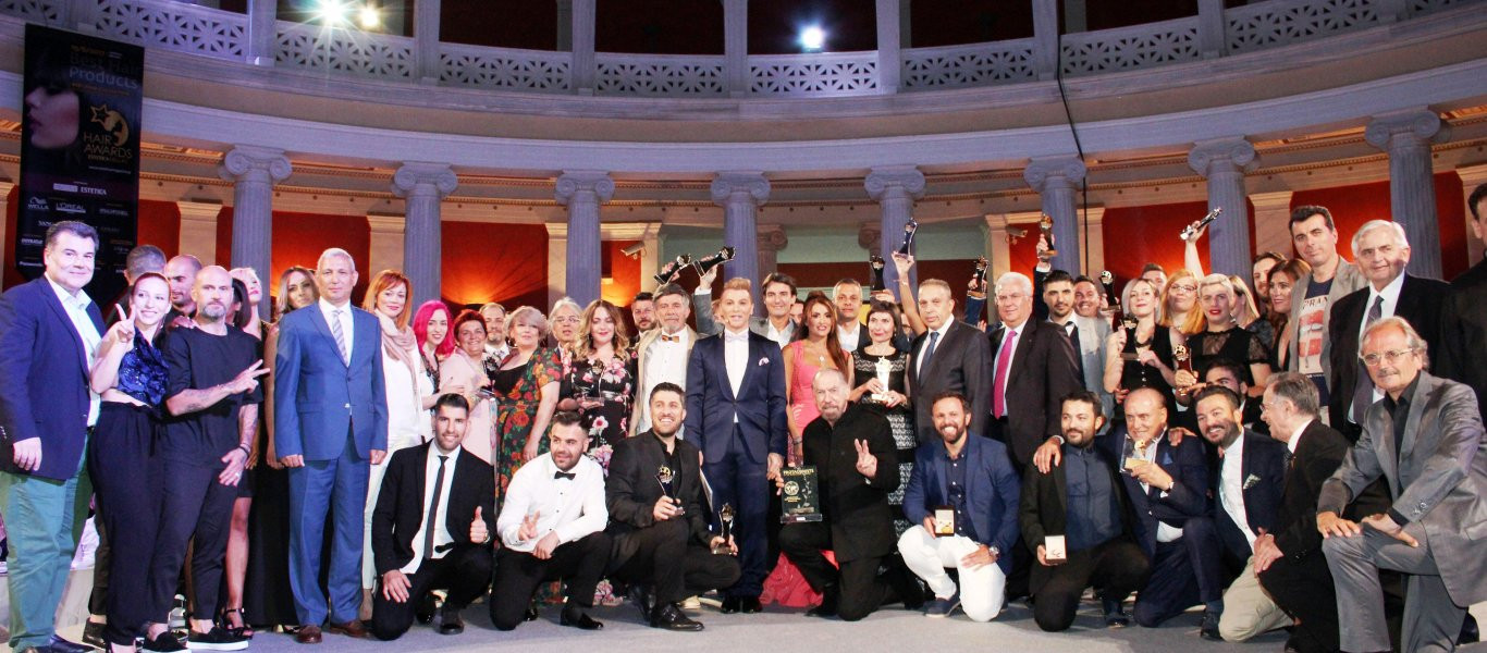 Οι νικητές των Hair Awards-Estetica Hellas 2017